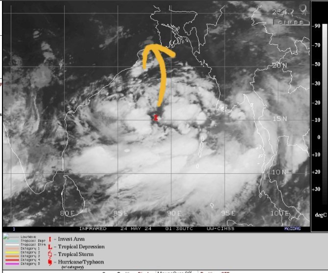 রবিবার আসছে ঘূর্ণিঝড় রেমাল