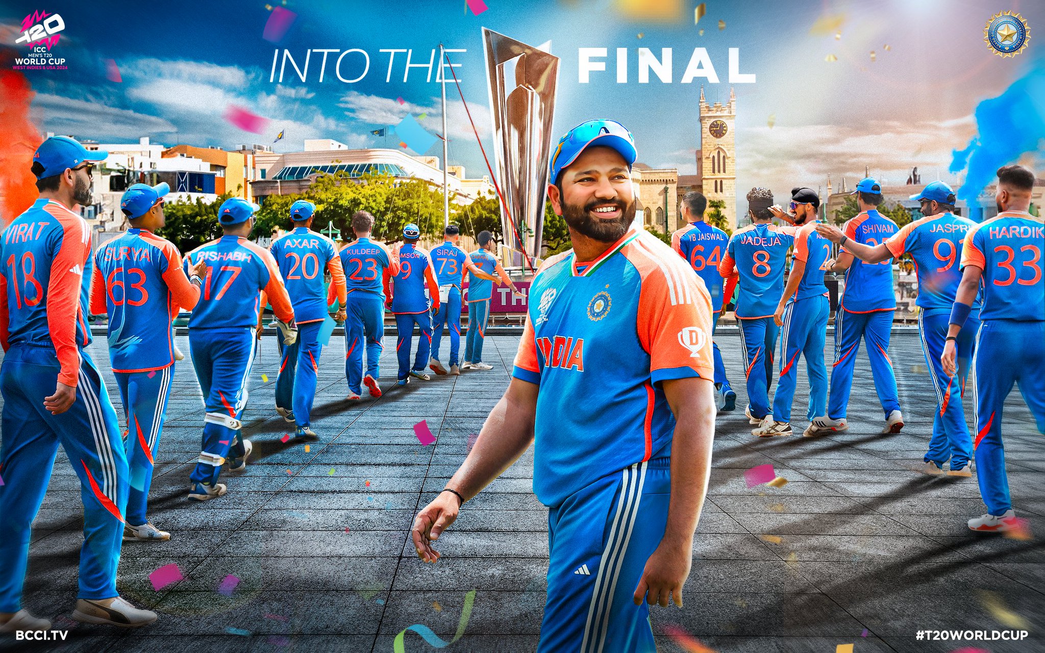 Team India in World Cup FINALS second time in 7 months.