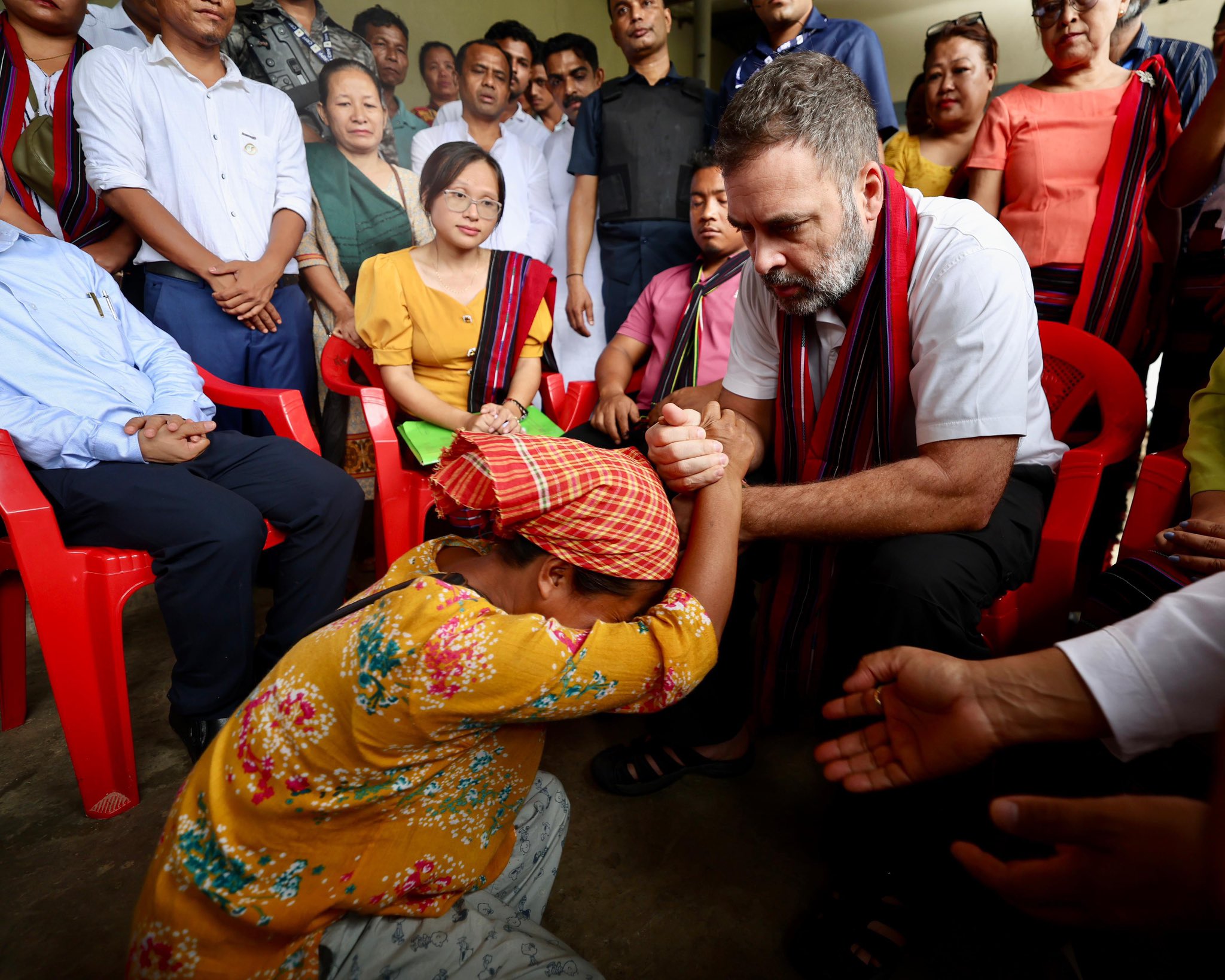 RAHUL GANDHI IN MANIPUR